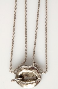 The Smoky Lip Necklace By CHRISHABANA